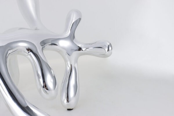 Silver Resin Sculpture