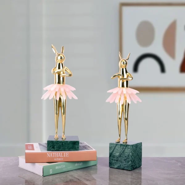 Pink Crystal Rabbits