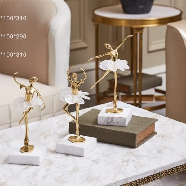 Marble Gold Dancers