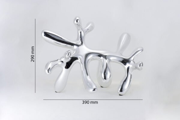 Silver Resin Sculpture