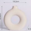 Donut shape vases