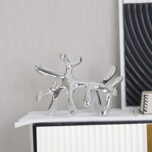 Silver Resin Sculpture