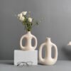 Beige Ceramic vases