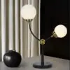 Opal glass lampshade