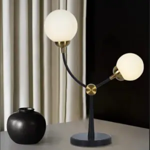 Opal glass lampshade