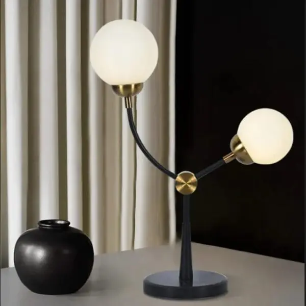 Opal glass lampshade