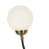 Opal glass lampshade