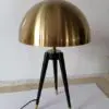 Painted Gold Lampshade