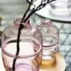 Pink Flower Vases