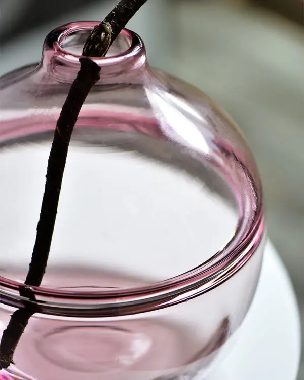 Pink Flower Vases