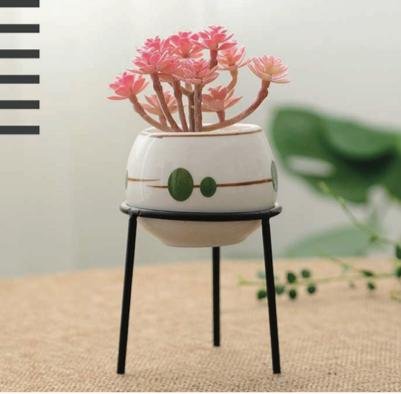 White Ceramic Pot