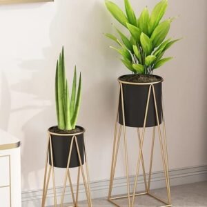 Metal Floor Plants