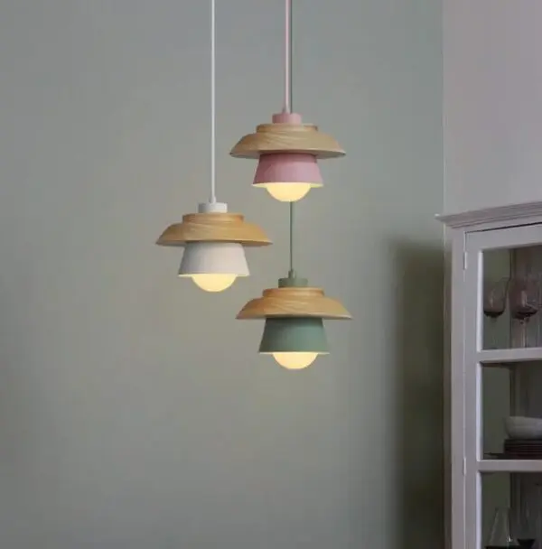 Wooden Hanging Pendant