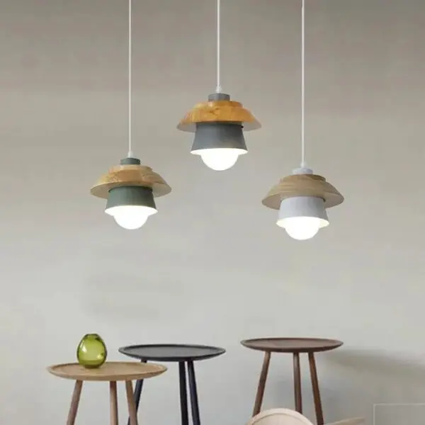 Wooden Hanging Pendant