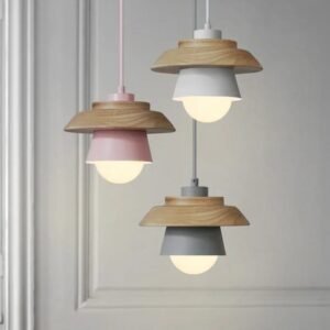 Wooden Hanging Pendant