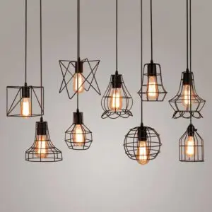 Metal Geometric Pendant