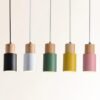Wood Pendant Light