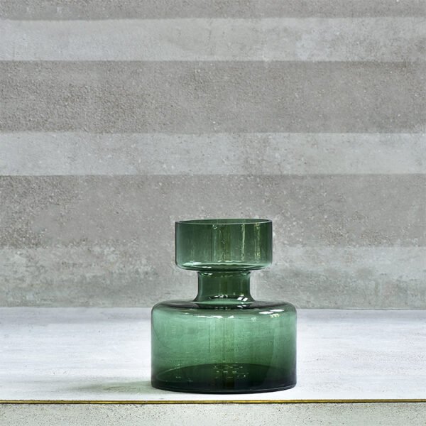 Modern Green Vases-set of 2