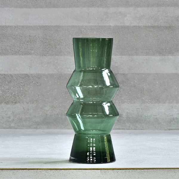 Modern Green Vases-set of 2