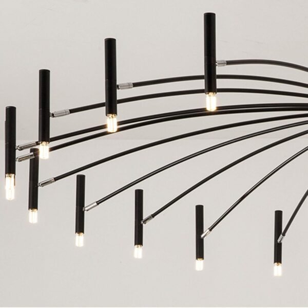 Black Iron Chandelier