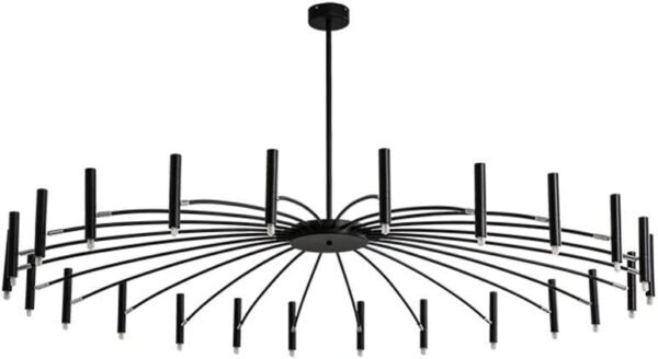 Black Iron Chandelier