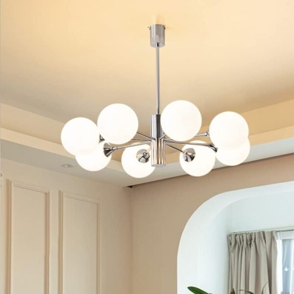 Silver Ceiling Lamp