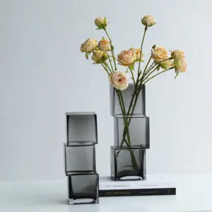 Geometric Glass Vases