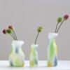 Colored Glass Vases