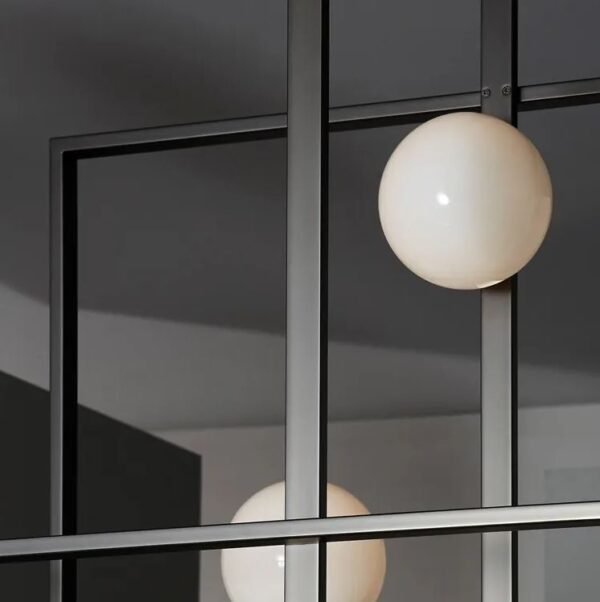 Metal Rectangular Chandelier