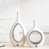White Ceramic Vases