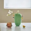 Double Ear Glass Vases