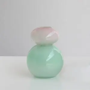 BX79-2314 Green Bottle Glass Vases