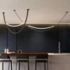 Curved Ceiling Light