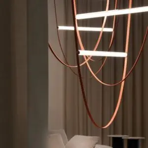 Ceiling Leather Led Light