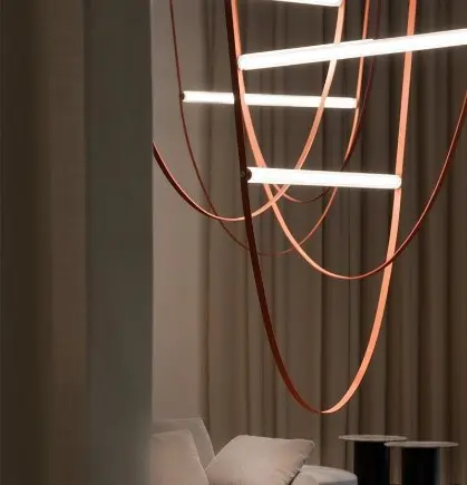Ceiling Leather Led Light