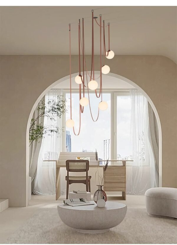 Glass Balls Chandelier