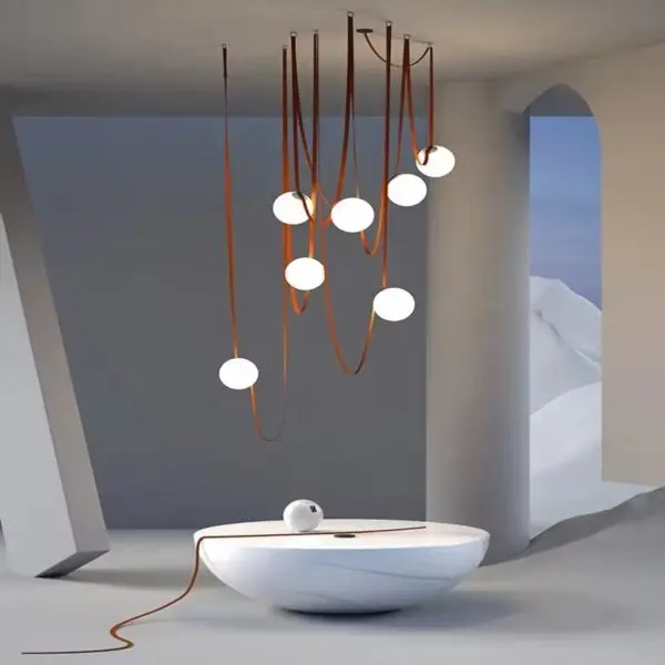 Glass Balls Chandelier