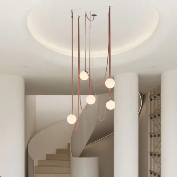 Glass Balls Chandelier