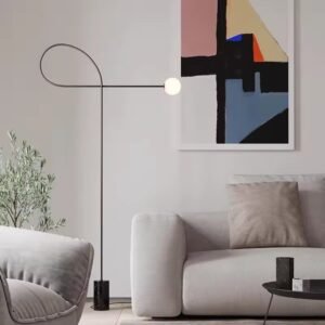 FL1030(3) Black Floor Light