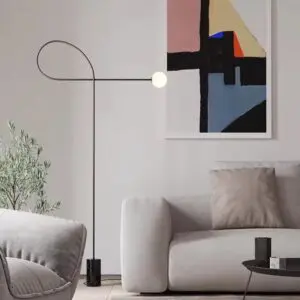 FL1030(3) Black Floor Light
