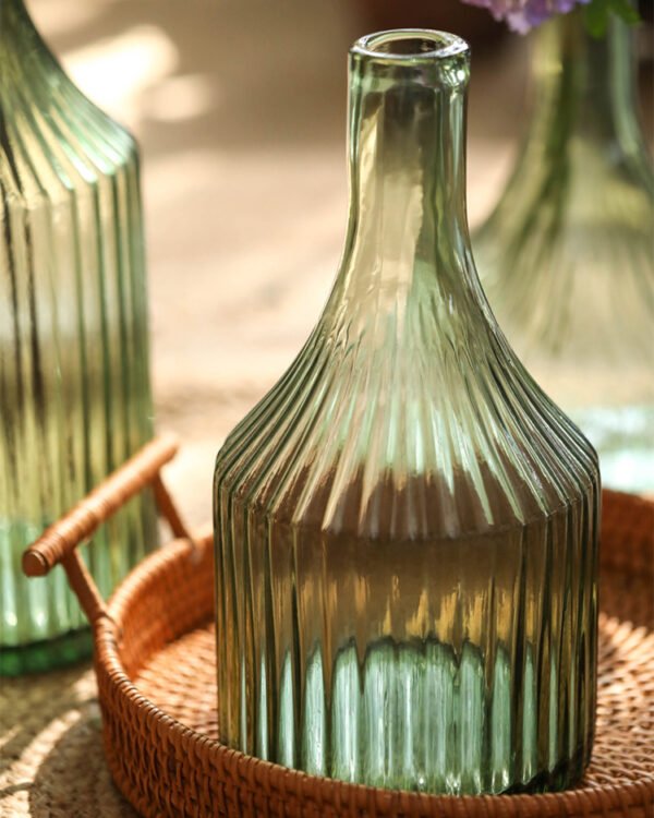Bottle Shape Glass Vases
