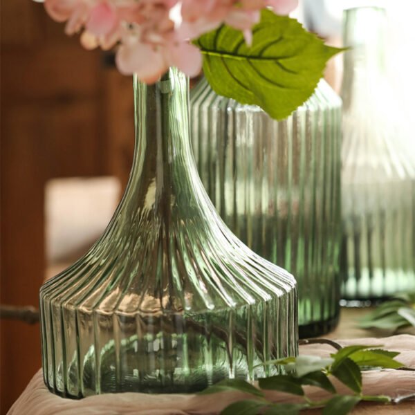 Bottle Shape Glass Vases