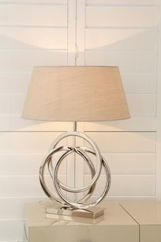 Silver Table light