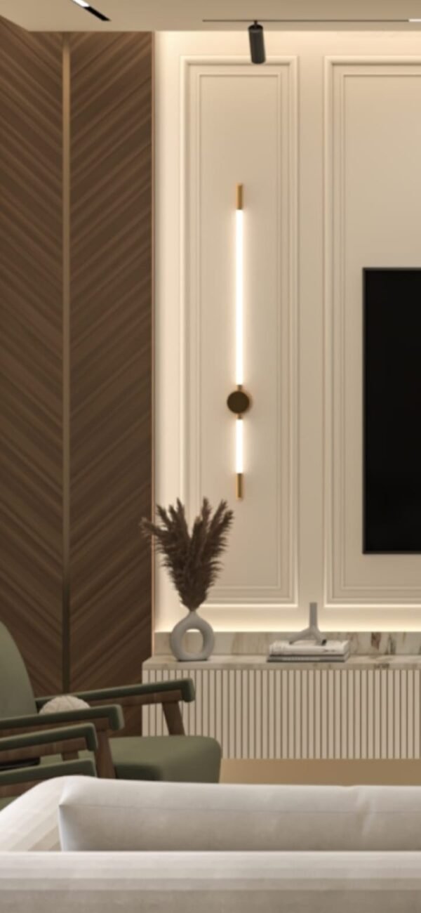 Gold Wall Light