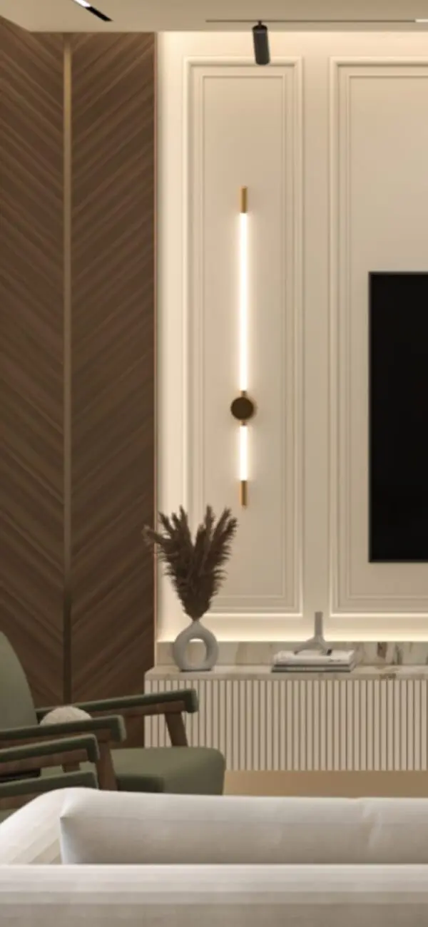 Gold Wall Light