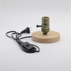 Wooden Lamp Base
