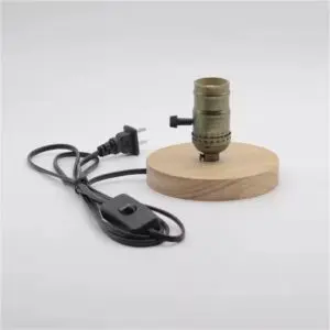 Wooden Lamp Base