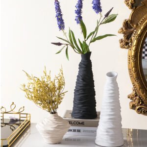 Textured Elegance Vases