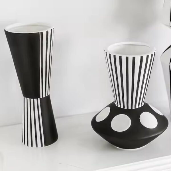 Geometric Ceramic Vases