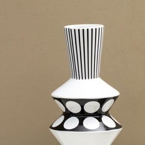 Geometric Accent Vase